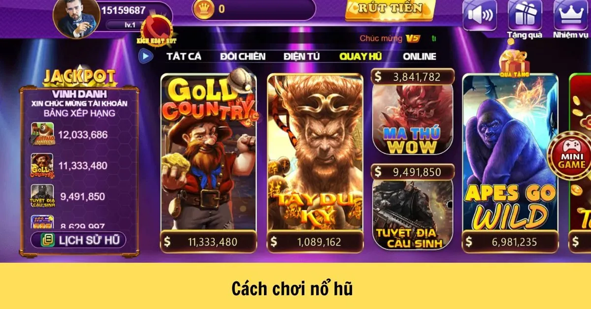 Cách Chơi Nổ Hũ